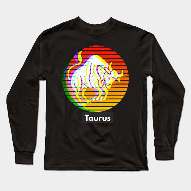 TAURUS (zodiac birthday) Long Sleeve T-Shirt by PersianFMts